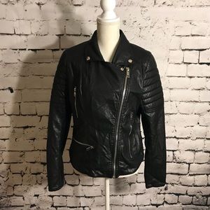 Blank NYC Faux Leather Moto Jacket
